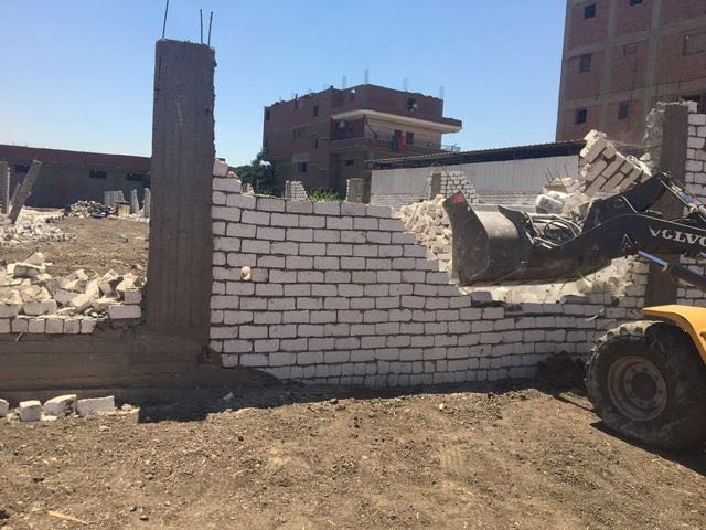 هدم المبانى الغير مرخصه هدم المبانى غير المرخصة