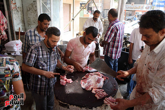 شوادر اللحوم تغزو شوارع القاهرة (5)