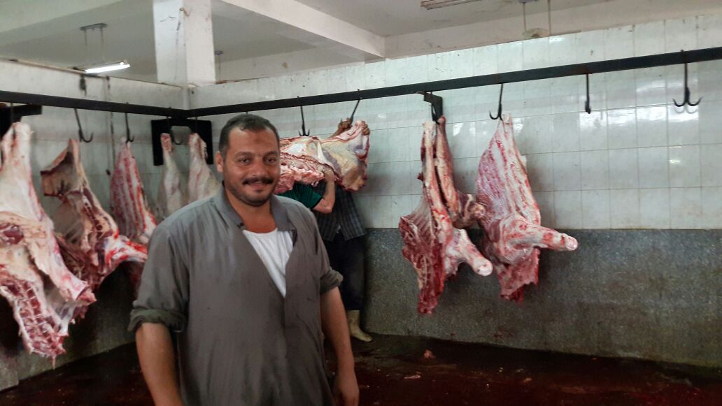 جزار بمجزر دمنهور