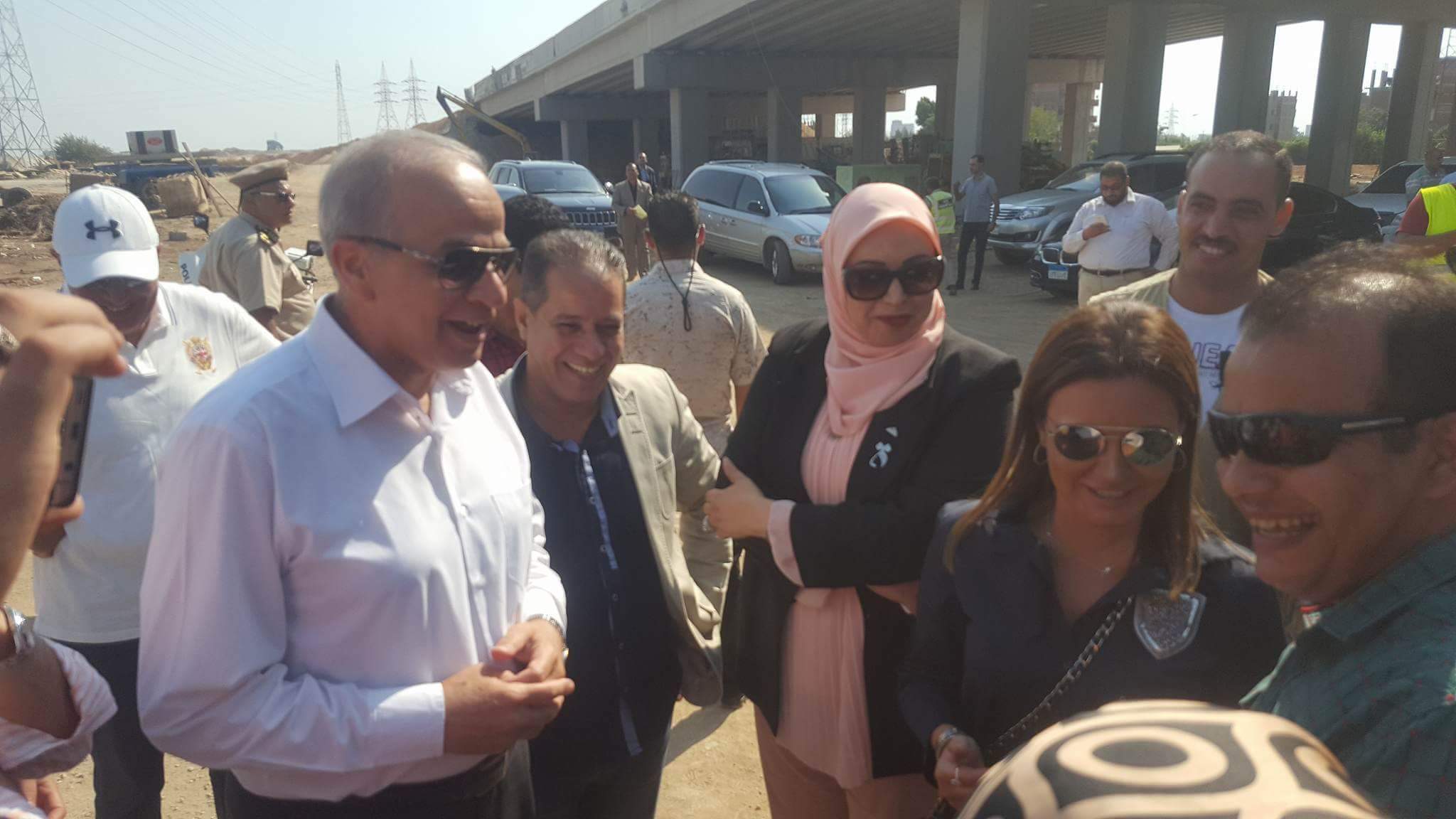 وزيرة الاستثمار ومحافظ القليوبيه وزيرة الاستثمار ومحافظ القليوبيه