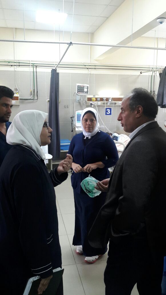 محافظ الإسكندرية يزور مستشفى أبو قير العام (6)
