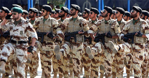 قوات الحرس الثورى الايرانى