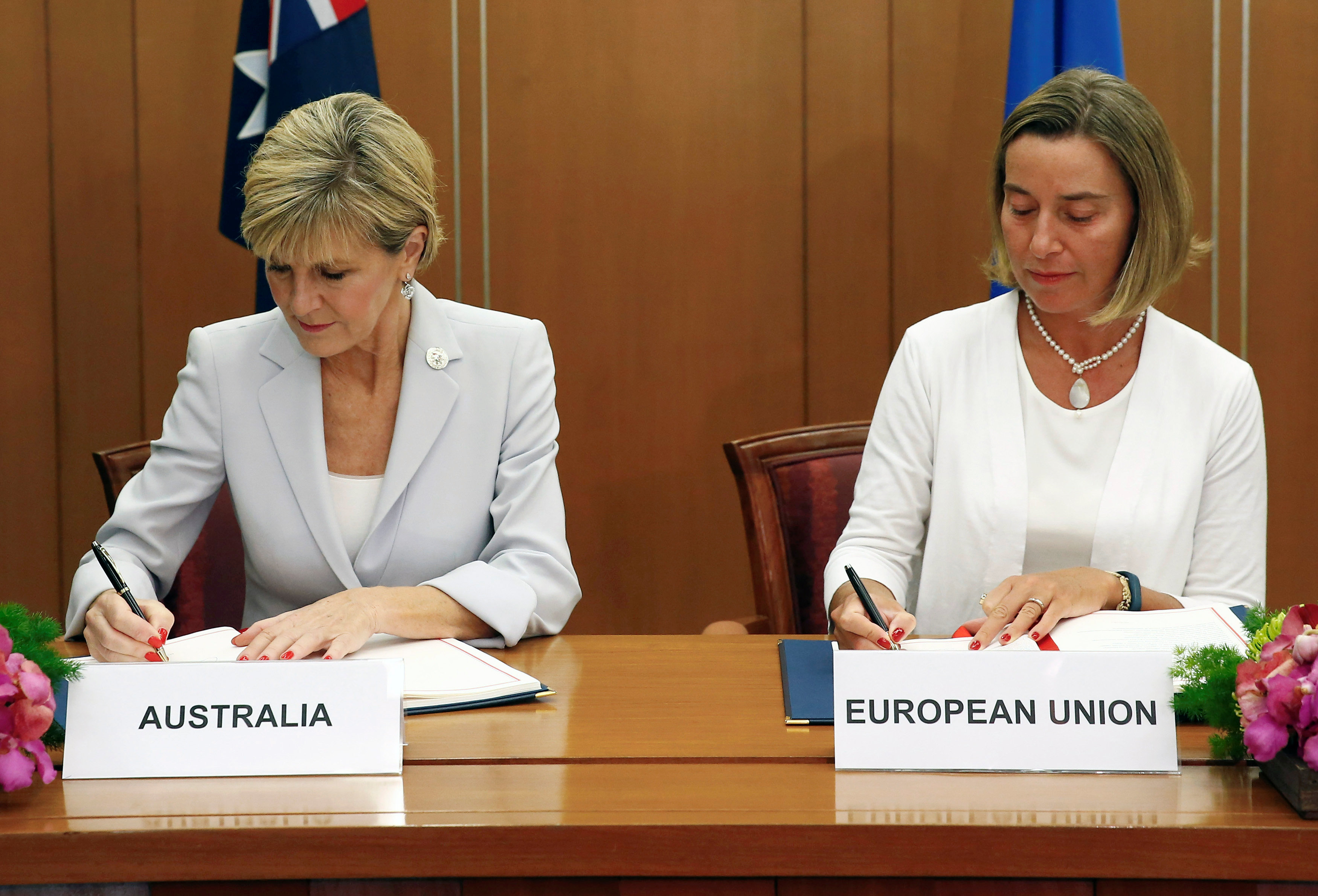 الاتحاد الأوروبى واستراليا يوقعان اتفاقية مشتركة