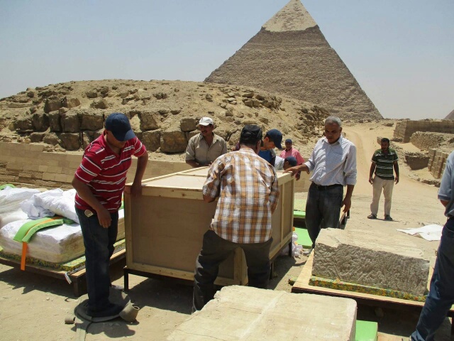 المتحف المصرى يستقبل 33 قطعة أثرية  (3)