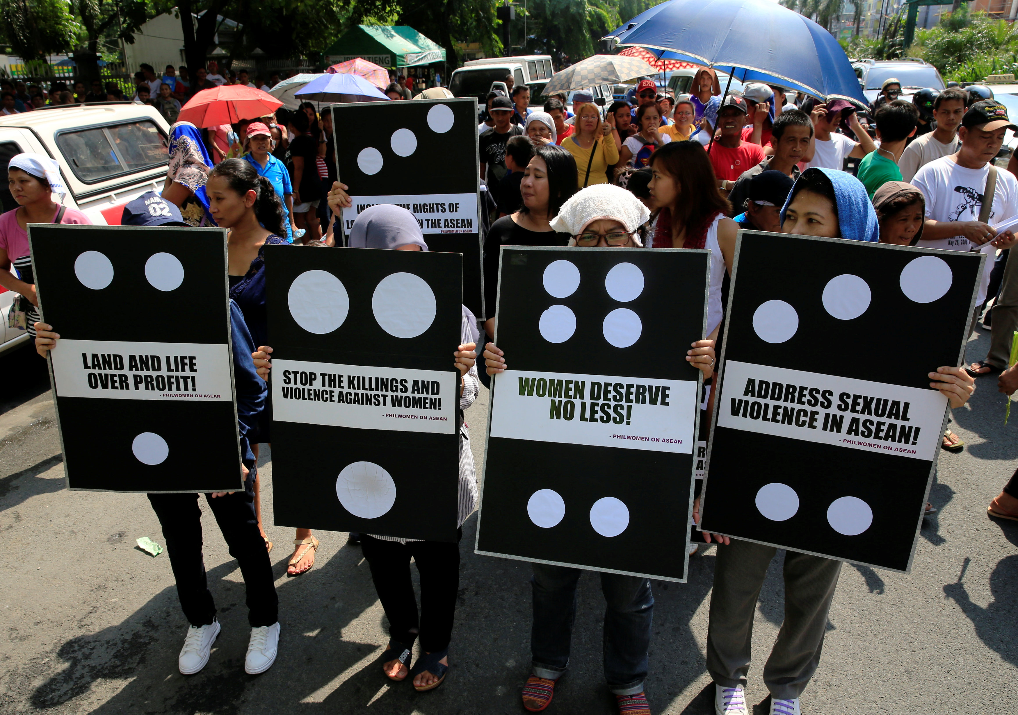 مظاهرات فى الفلبين تزامنا مع اجتماعات آسيان