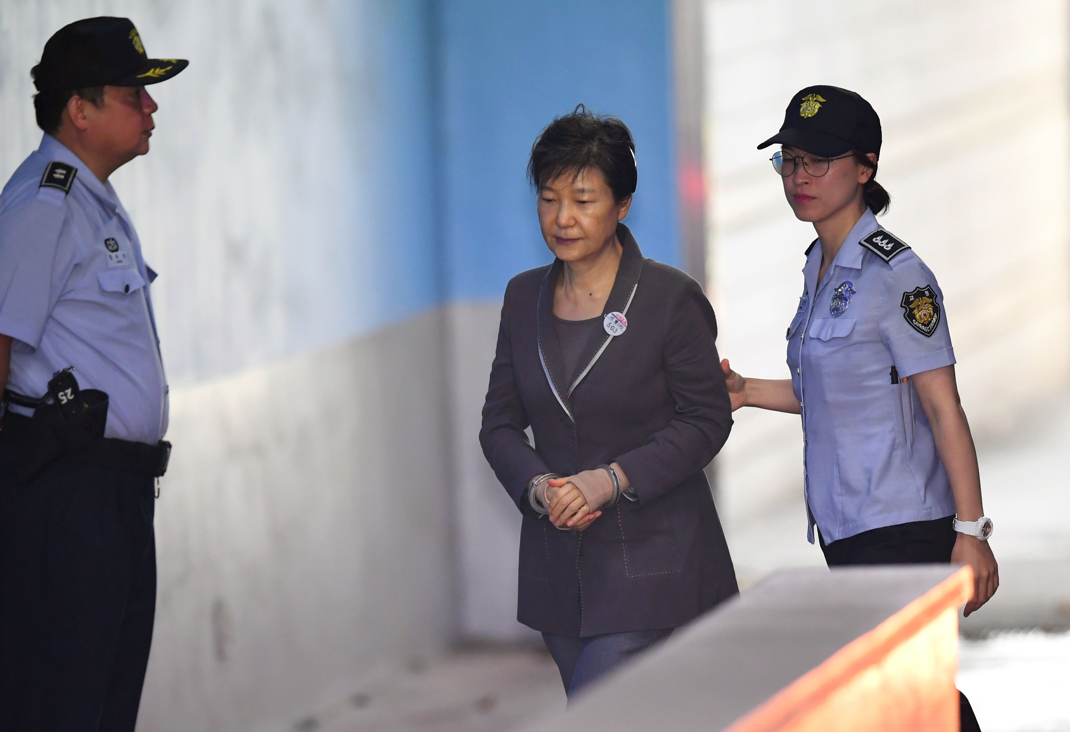 رئيس كوريا الجنوبية السابقة المتهمة فى قضايا فساد