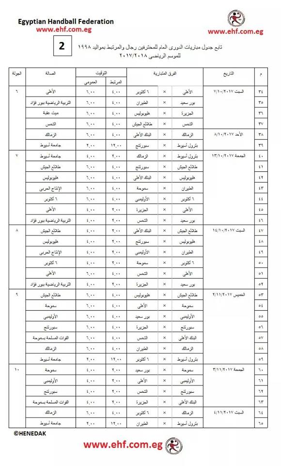 دورى المحترفين 2