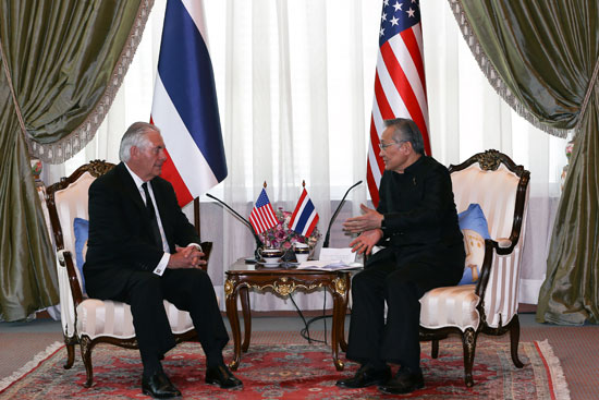 تيلرسون-مع-وزير-الخارجية-التايلاندى