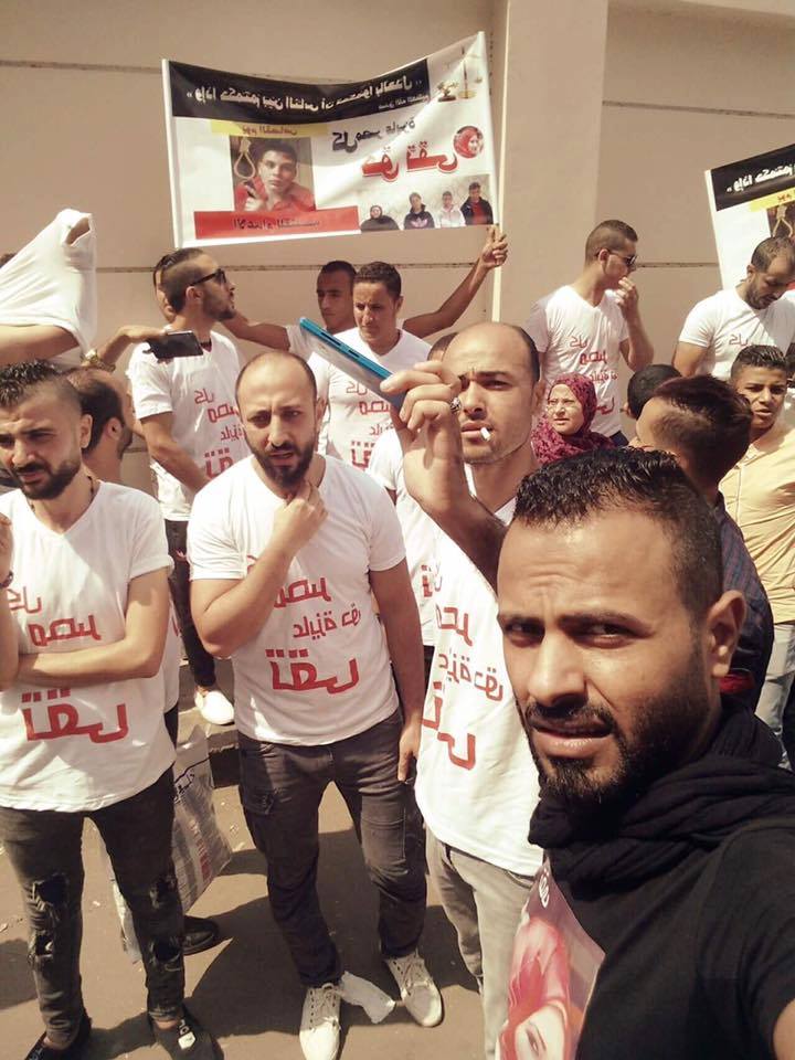 بالصور.. أهالي بنها ينظمون مسيرة قبل محاكمة المتهمين بقتل عروس كفر الجزار (2)