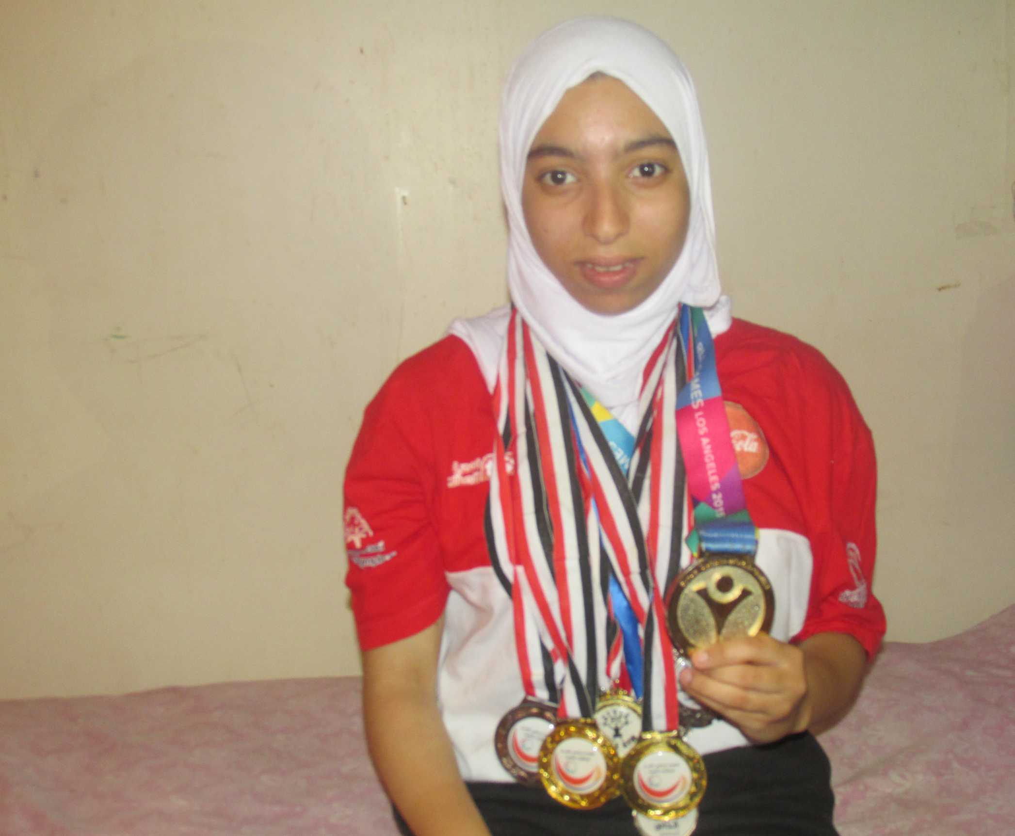 ياسمين همام بطلة العالم بألعاب القوى (4)