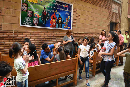الكنيسة تحتفل بعيد الأضحى مع أطفال وأهالى شبرا (9)