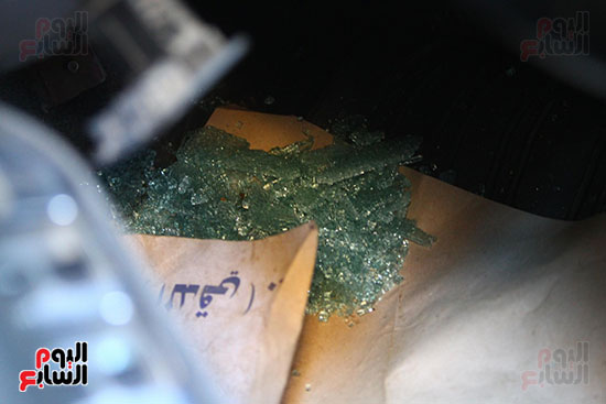 اثار مداهمه الارهاب فى ارض اللوا (3)