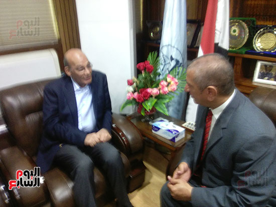   محافظ كفر الشيخ يستقبل وزير الزراعة