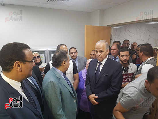 وزير الصحة لمستشفى أبو المنجا 