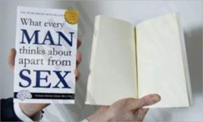 كتاب  الامور التي تشغل تفكير كل رجل الى جانب التفكير في الجنس