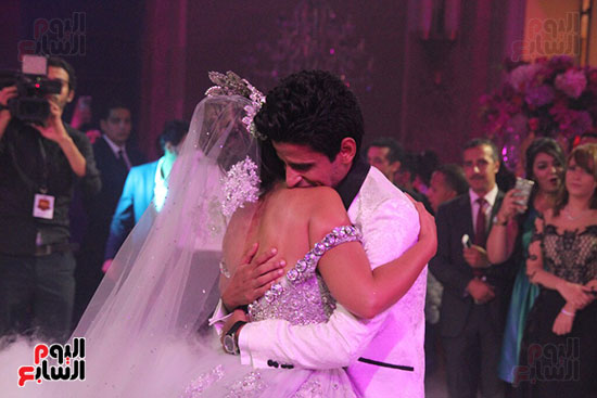  زفاف حمدى الميرغنى وإسراء عبد الفتاح (12)