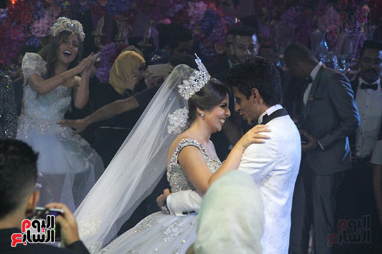 حفل زفاف حمدى الميرغنى وإسراء عبد الفتاح (22)