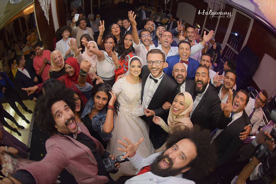 زفاف المخرج محمد شوقى (9)