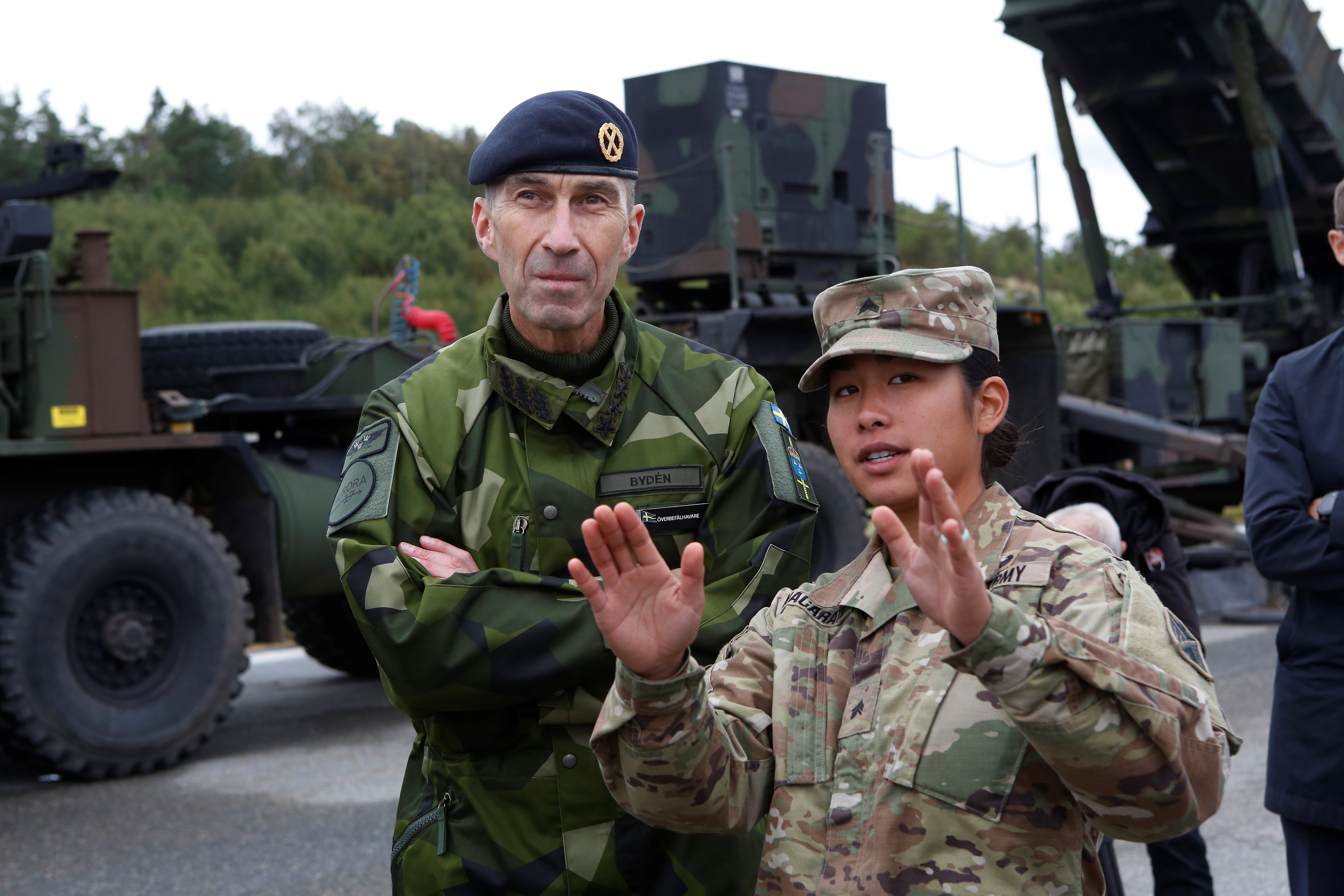 عسكريين سويديين