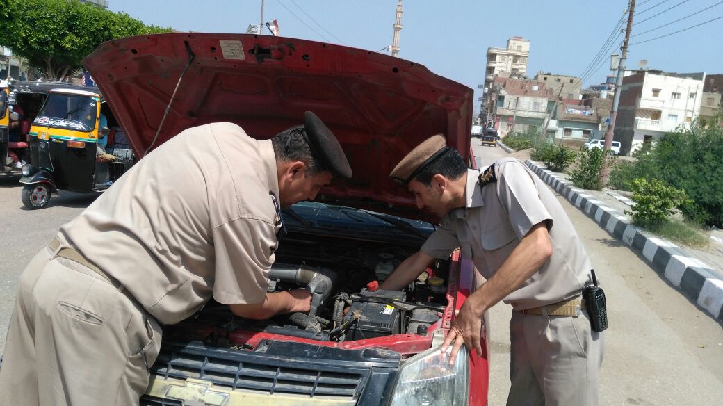 مرور الشرقية  يضبط عاطل لقيادته سيارة مسروقة (1)