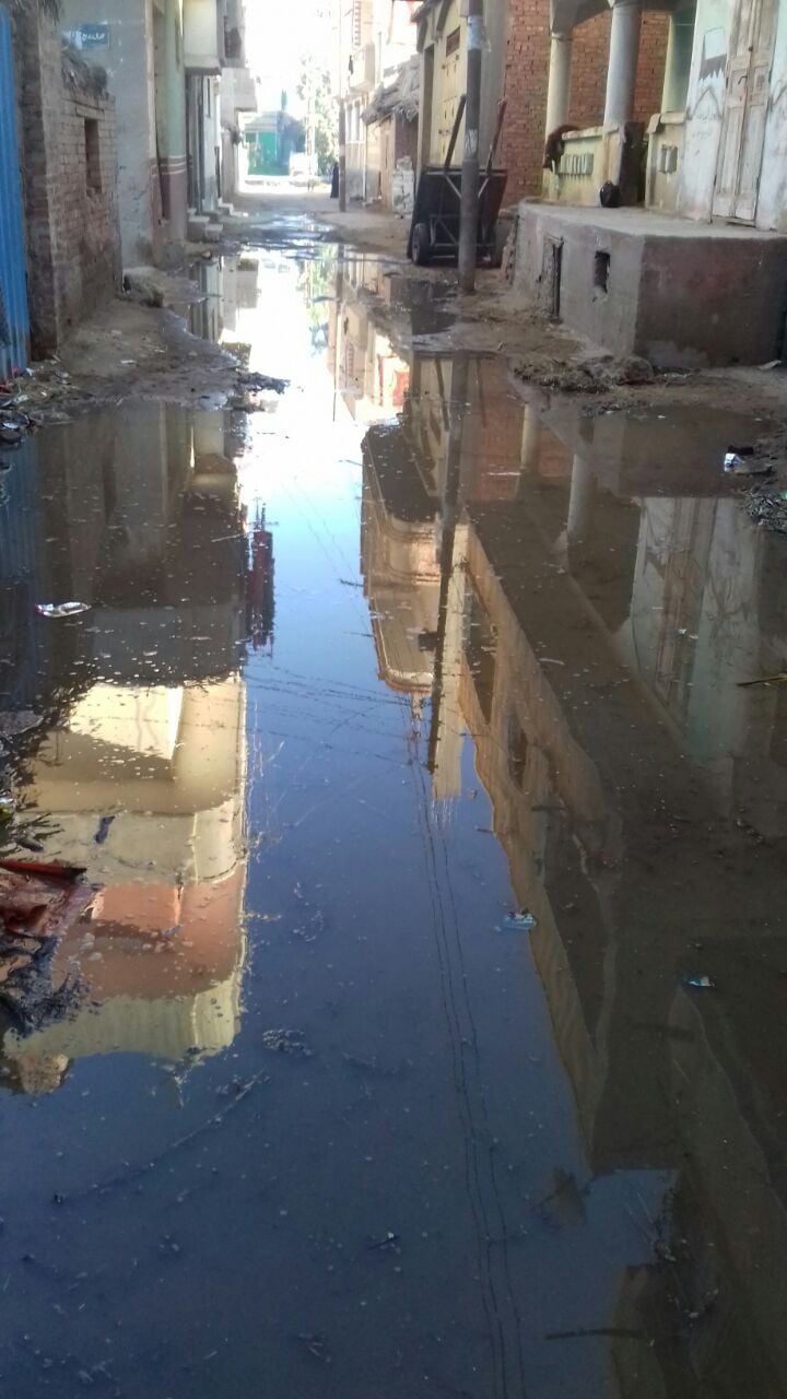 مياه الصرف فى كفر الشيخ