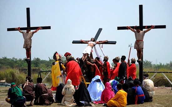 Good Friday Crucifixion Re-enactment