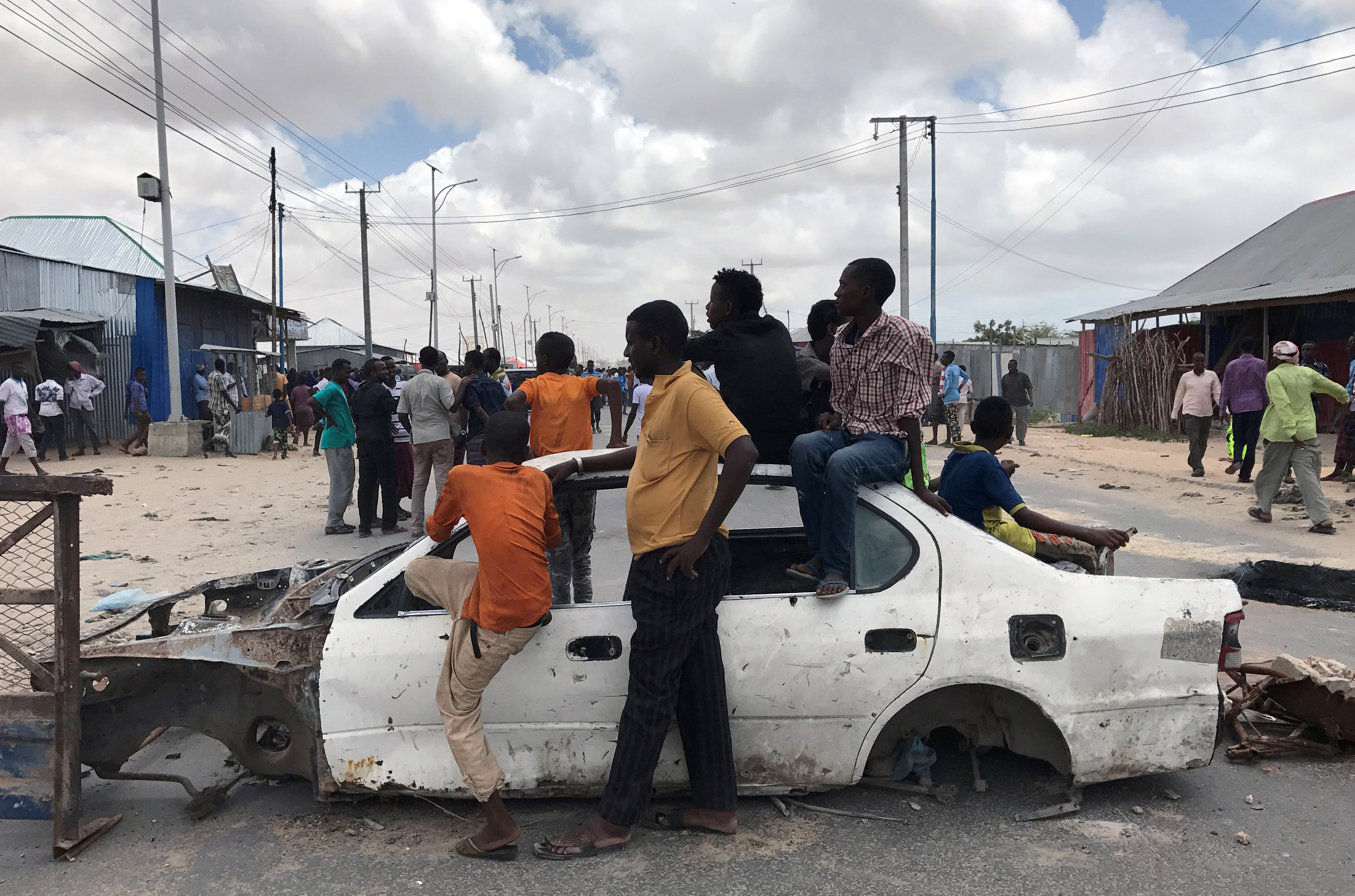 جانب من العنف فى الصومال