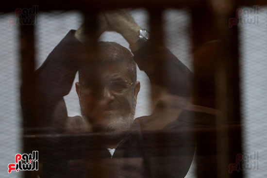 المؤبد للمعزول محمد مرسى فى قضية التخابر مع قطر (9)