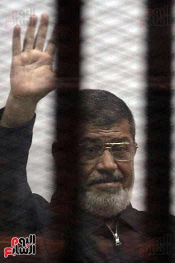 المؤبد للمعزول محمد مرسى فى قضية التخابر مع قطر (10)