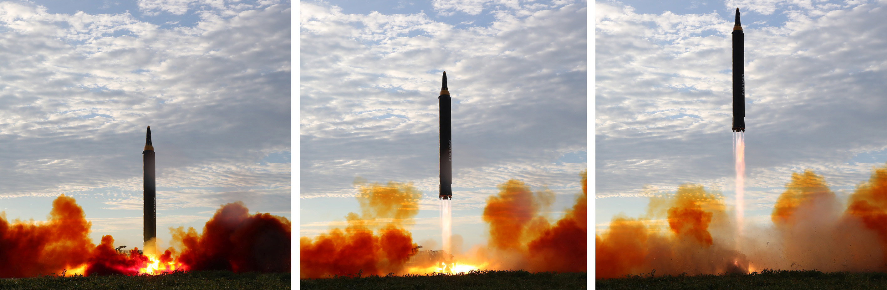 مراحل التجربة الصاروخية لكوريا الشمالية