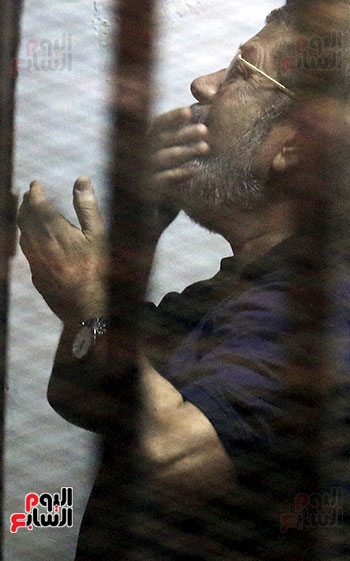 المؤبد للمعزول محمد مرسى فى قضية التخابر مع قطر (5)