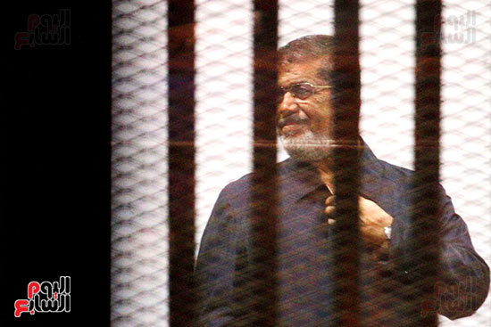 المؤبد للمعزول محمد مرسى فى قضية التخابر مع قطر (12)