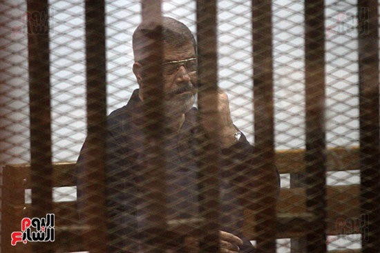 المؤبد للمعزول محمد مرسى فى قضية التخابر مع قطر (7)