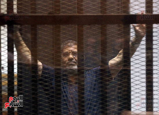 المؤبد للمعزول محمد مرسى فى قضية التخابر مع قطر (3)