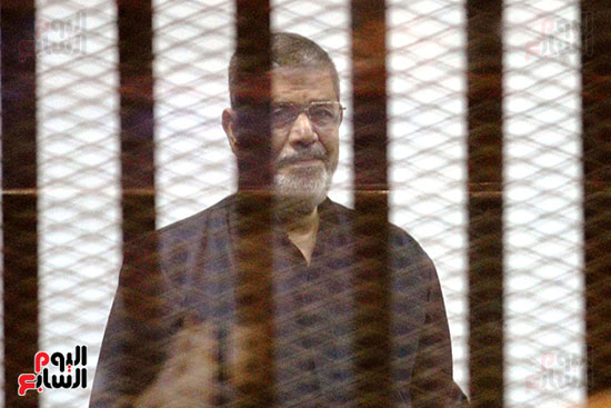 المؤبد للمعزول محمد مرسى فى قضية التخابر مع قطر (13)