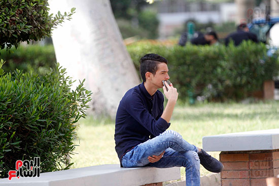 خالد عبد الغفار يشهد أداء تحية العلم وطابور عرض لطلاب جامعة عين شمس  (28)