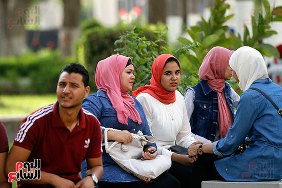خالد عبد الغفار يشهد أداء تحية العلم وطابور عرض لطلاب جامعة عين شمس  (34)