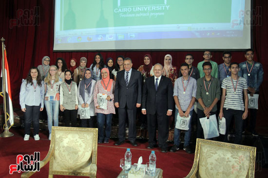 حفل استقبال طلاب جامعة القاهرة (24)