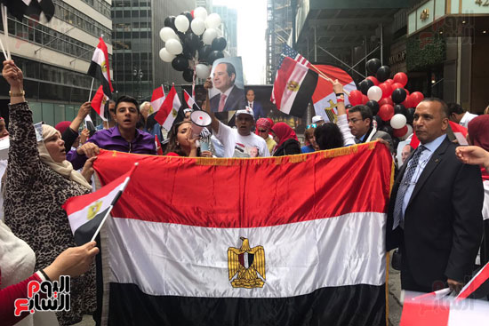 لافتات المصريين فى نيويورك (11)