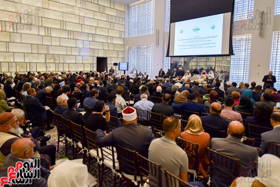 رابطة العالم الإسلامى تفتتح فى نيويورك مؤتمر التواصل الحضارى بين الولايات المتحدة الأمريكية والعالم الإسلامى (10)