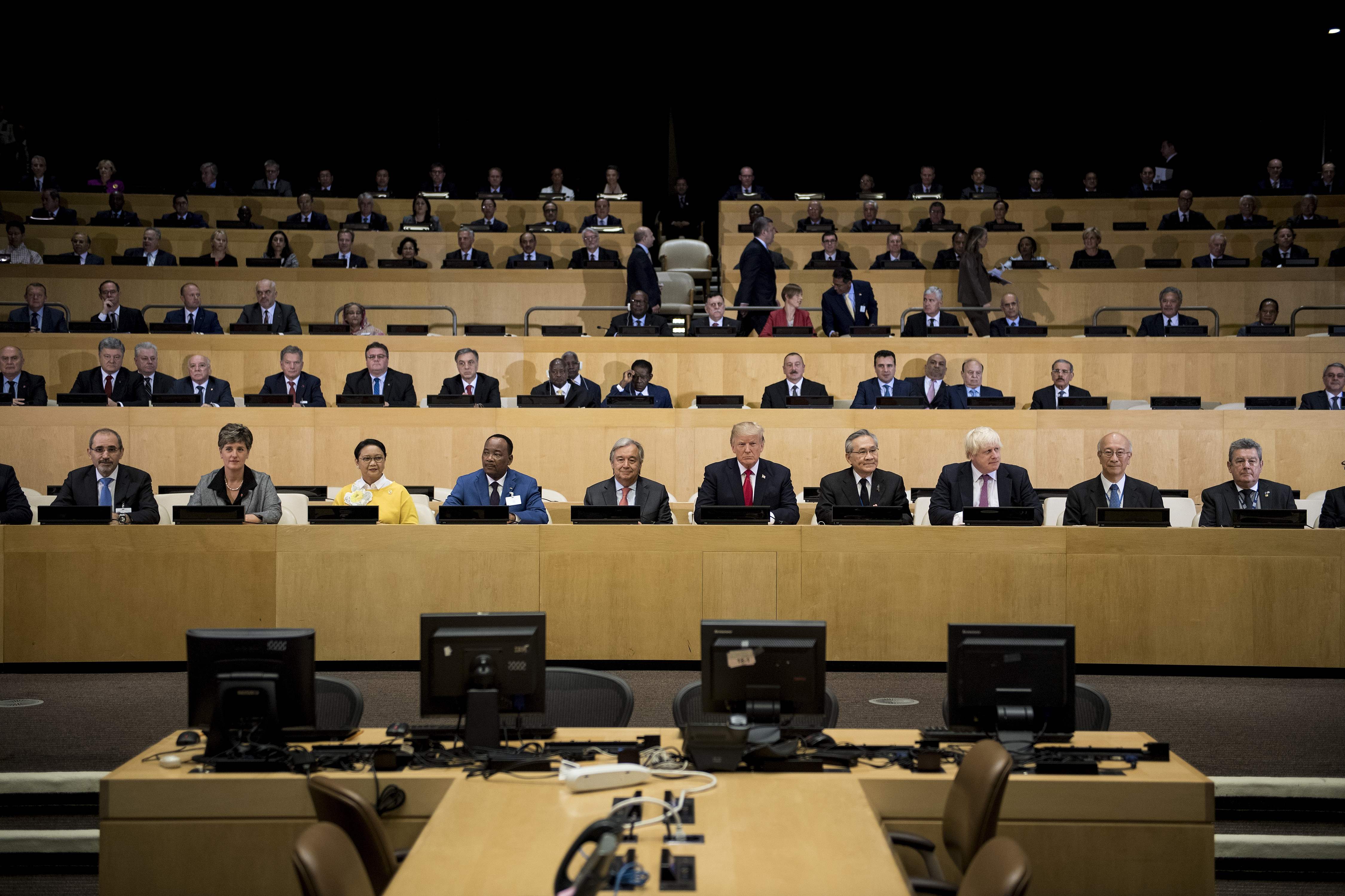 جلسة الجمعية العامة للأمم المتحدة