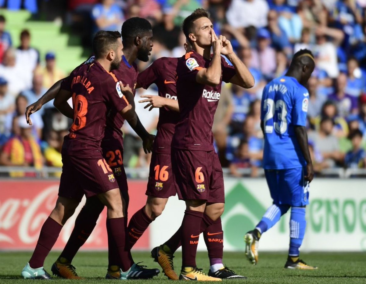 فريق برشلونة الإسبانى