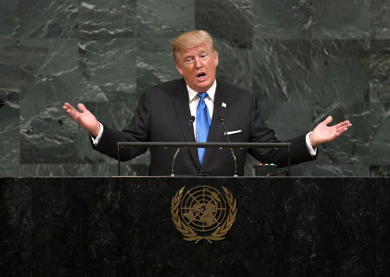 ترامب فى الأمم المتحدة