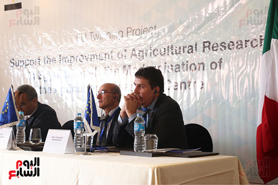 ختام مشروع التوأمة بين الاتحاد الأوروبى ومركز البحوث الزراعية (6)
