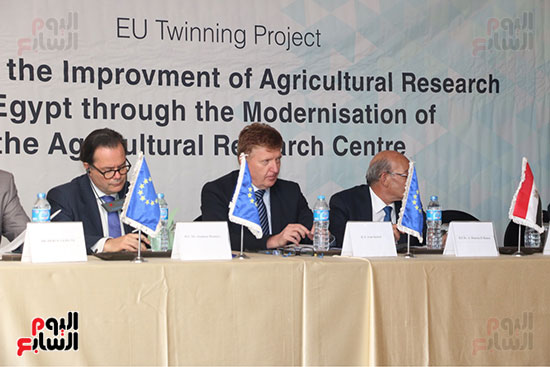 ختام مشروع التوأمة بين الاتحاد الأوروبى ومركز البحوث الزراعية (39)