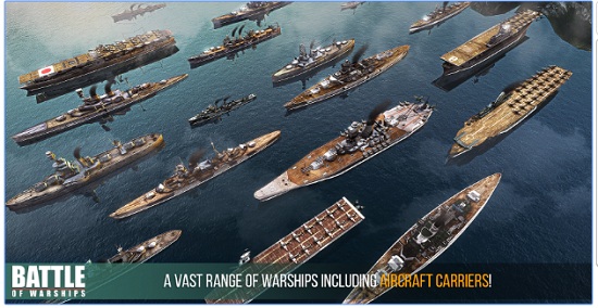 فكرة لعبة Battle of Warships