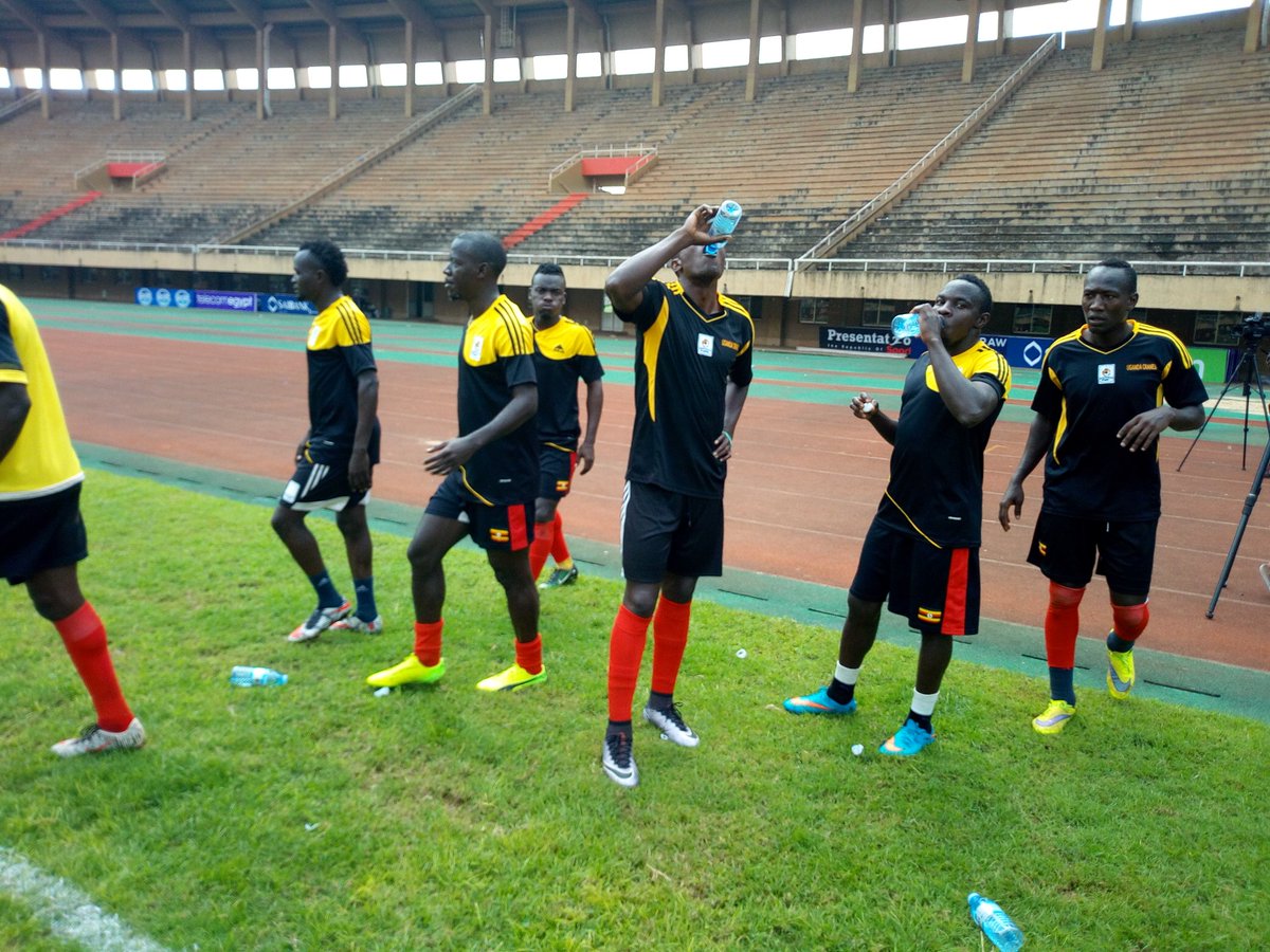منتخب أوغندا في التدريبات