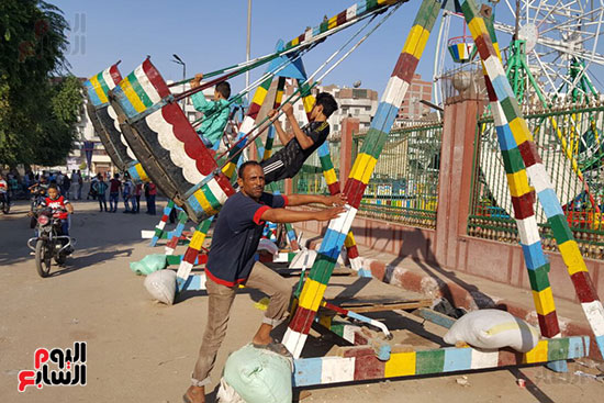 ملاهى بشوارع اسيوط 