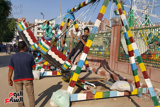 ذبح الأضاحى لليوم الثانى 