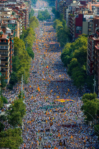 مظاهرات كتالونيا (4)